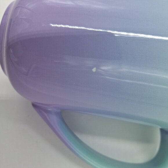 Davids Tea Nordic Mug with Lid Turquoise and Purple Ombre No Infuser Small Mark - Picture 8 of 10